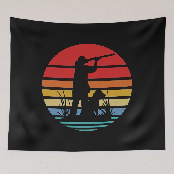Item preview, Retro Style T Shirt Silhouette Vintage Hunting2 designed and sold by Bendthetrend.