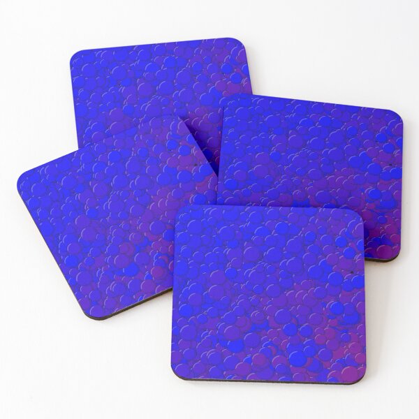 Item preview, Blue and Purple Bubbles designed and sold by MathenaArt.