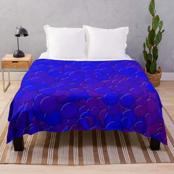 Item preview, Blue and Purple Bubbles designed and sold by MathenaArt.