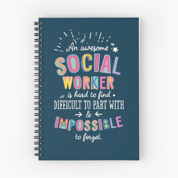 Artikelvorschau, An awesome Social Worker Gift Idea - Impossible to Forget Quote entworfen und verkauft von betternotes.