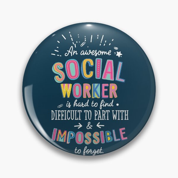 Item preview, An awesome Social Worker Gift Idea - Impossible to Forget Quote designed and sold by betternotes.