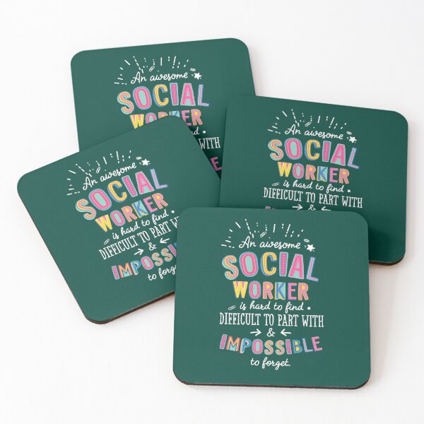 Item preview, An awesome Social Worker Gift Idea - Impossible to Forget Quote designed and sold by betternotes.