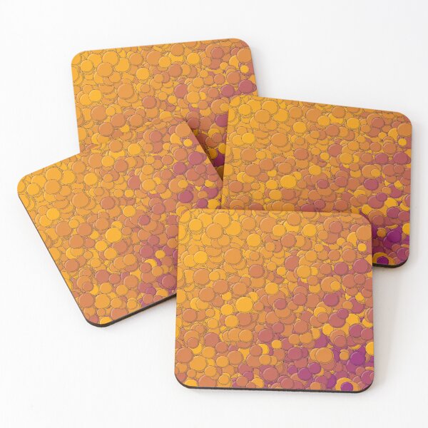 Item preview, Orange and Purple Bubbles designed and sold by MathenaArt.