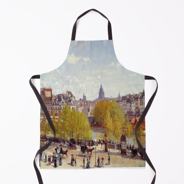 Item preview, Wharf of Louvre,Paris-Claude Monet designed and sold by LexBauer.