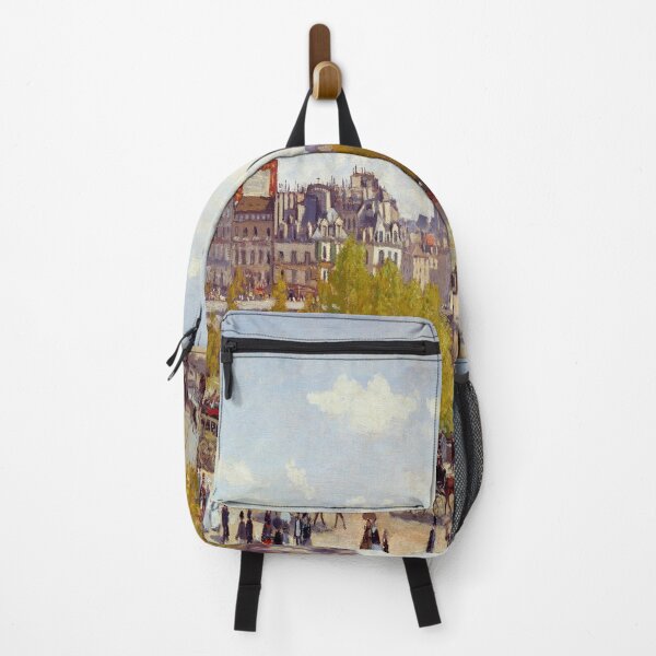Item preview, Wharf of Louvre,Paris-Claude Monet designed and sold by LexBauer.