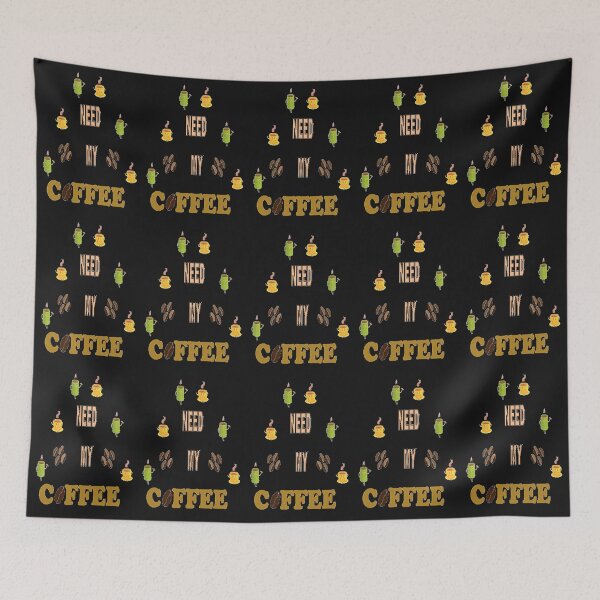 Item preview, Need my Coffee, Coffee makes everything possible, Caffeine Queen designed and sold by Adri Barnard.