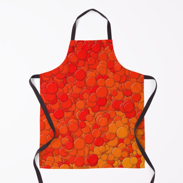 Item preview, Red and Orange Bubbles designed and sold by MathenaArt.