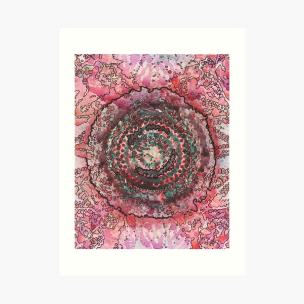 Stain 19 Art Print