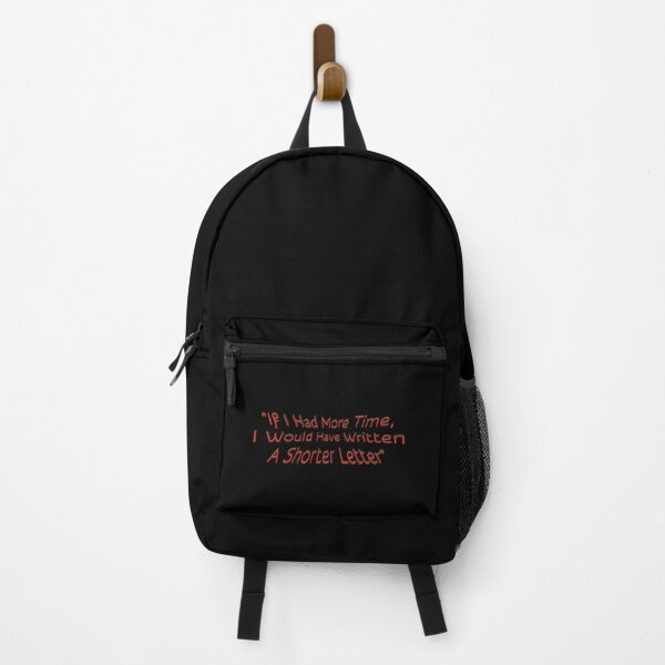 Item preview, "If I Had More Time, I Would Have Written a Shorter Letter" Quote ll designed and sold by halmarho.