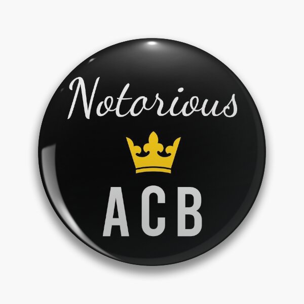 Item preview, notorious acb black designed and sold by AymenAllel.