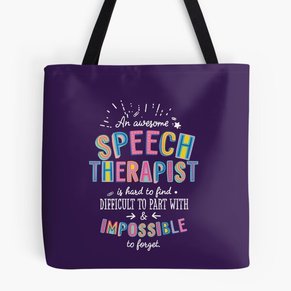 Item preview, An awesome Speech Therapist Gift Idea - Impossible to Forget Quote designed and sold by betternotes.