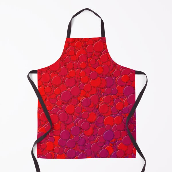 Item preview, Red and Purple Bubbles designed and sold by MathenaArt.