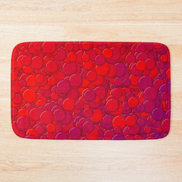 Item preview, Red and Purple Bubbles designed and sold by MathenaArt.