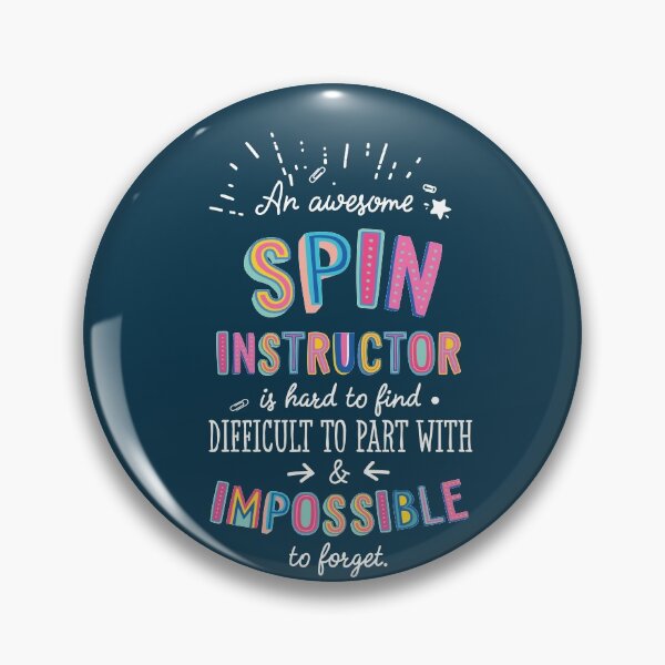 Item preview, An awesome Spin Instructor Gift Idea - Impossible to Forget Quote designed and sold by betternotes.