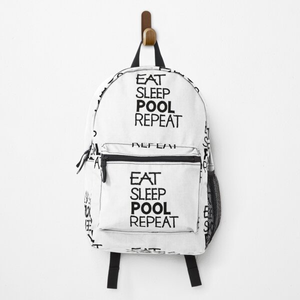 Item preview, Eat sleep pool repeat designed and sold by ReluctantChickn.