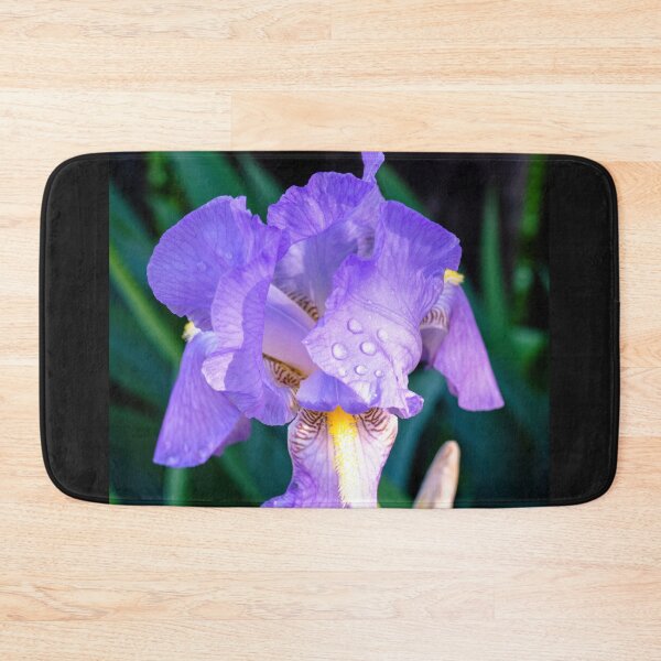 Item preview, Purple Iris with Raindrops  designed and sold by Ollivrosa.