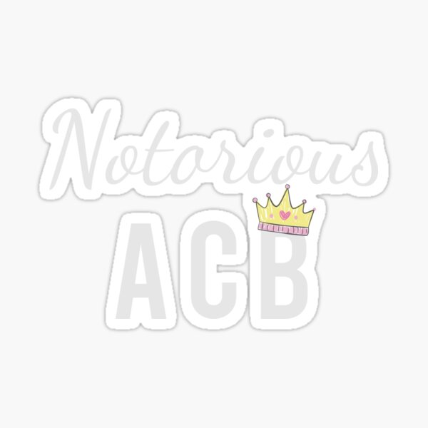 Item preview, Notorious acb, Black designed and sold by AymenAllel.