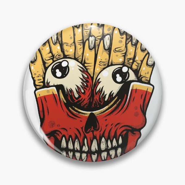 Item preview, Zombie French Fries - Halloween Fries designed and sold by PatternSquare.
