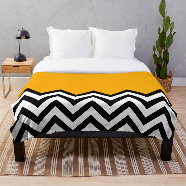 Chevron mix up pattern Throw Blanket