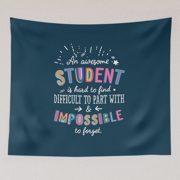 Item preview, An awesome Student Gift Idea - Impossible to Forget Quote designed and sold by betternotes.