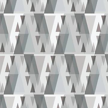 Artwork thumbnail, Vertical Triangles Pattern – Gray by RoguePatterns