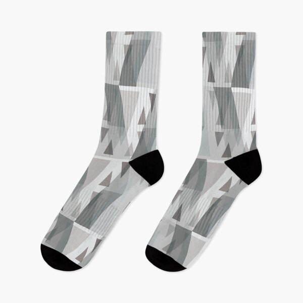 Item preview, Vertical Triangles Pattern – Gray designed and sold by RoguePatterns.