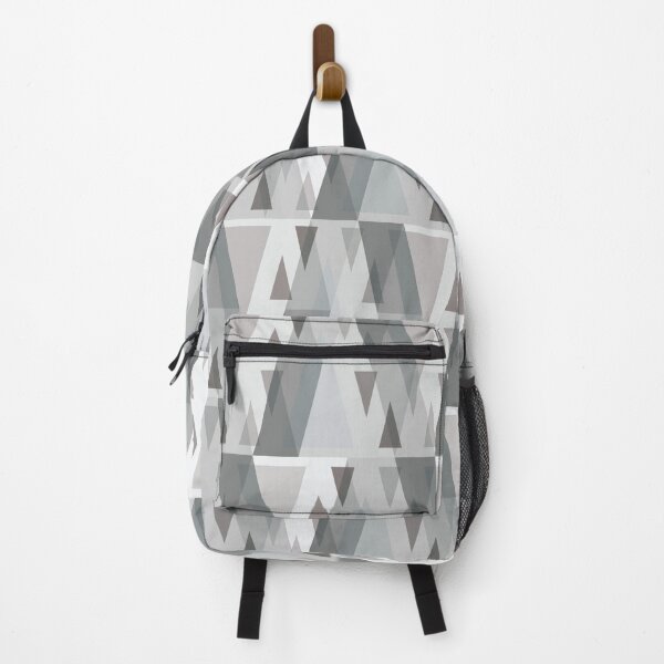 Item preview, Vertical Triangles Pattern – Gray designed and sold by RoguePatterns.