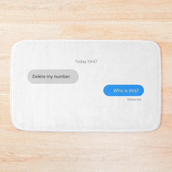 Item preview, Delete My Number designed and sold by Vivoh12.