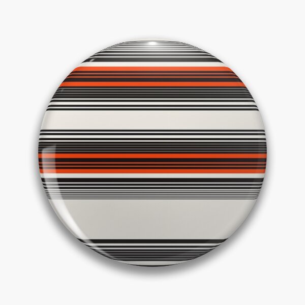 Item preview, Simple trendy black, orange and white stripes designed and sold by africanvisuals.
