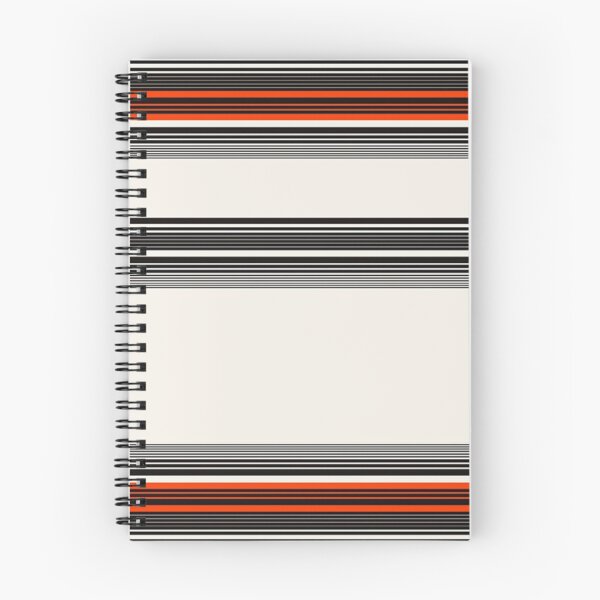 Item preview, Simple trendy black, orange and white stripes designed and sold by africanvisuals.