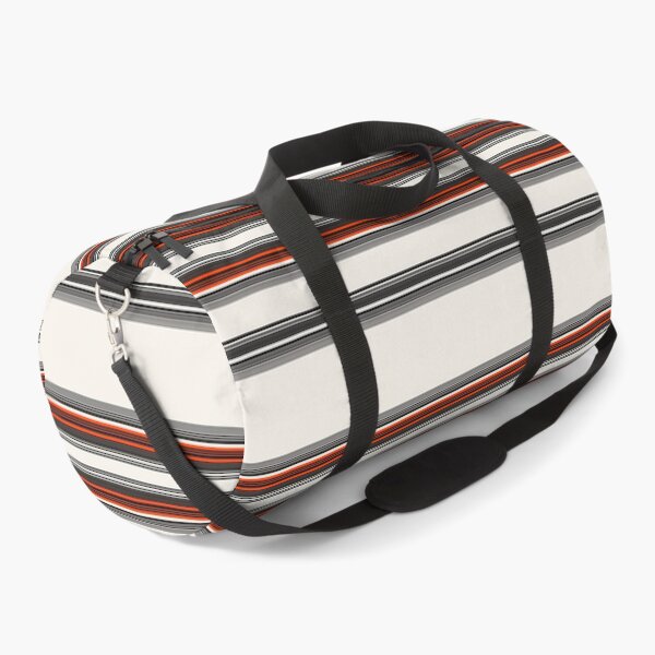Item preview, Simple trendy black, orange and white stripes designed and sold by africanvisuals.
