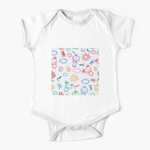 Nina Kids Hairdresser Short Sleeve Baby One-Piece