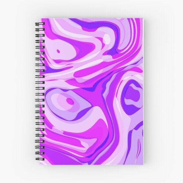 Item preview, cyberpunk pink swirl pattern designed and sold by WanderAesthetic.