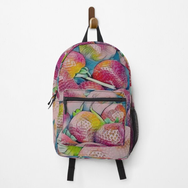 Item preview, Strawberries Yum - Juicy Strawberry Illustration designed and sold by Galathi Designs.