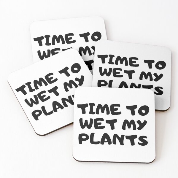Item preview, Time to Wet My Plants black designed and sold by starshiporion.