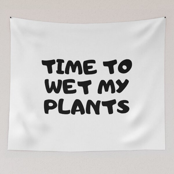 Item preview, Time to Wet My Plants black designed and sold by starshiporion.