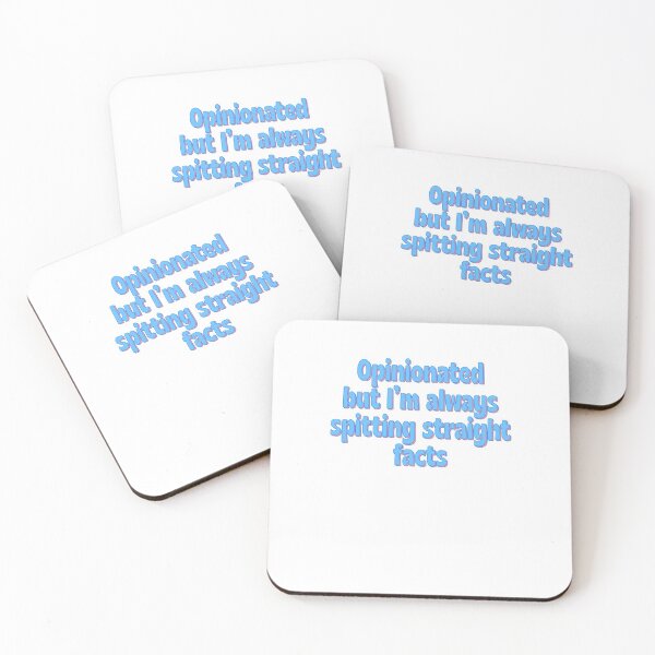 Item preview, Opinionated But Always Spitting Facts Sassy Blue designed and sold by sharedipmemes.