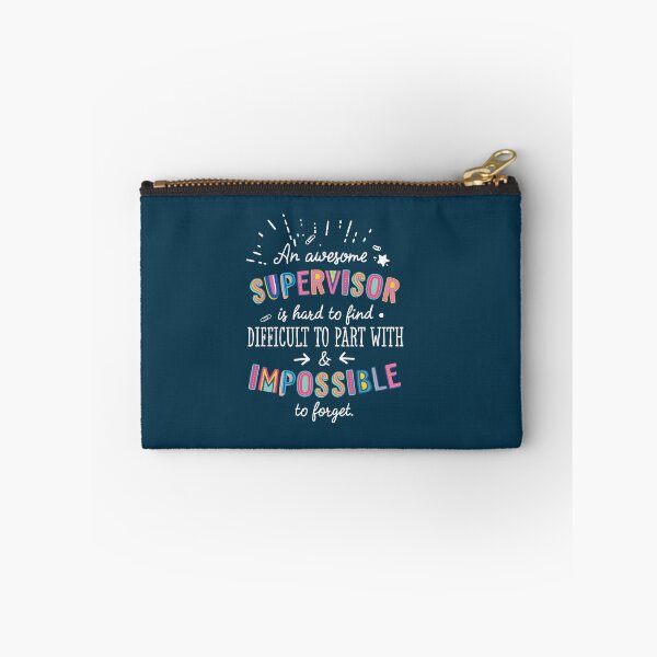 Item preview, An awesome Supervisor Gift Idea - Impossible to Forget Quote designed and sold by betternotes.