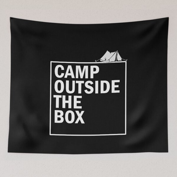 Item preview, Camp outside the box Camping tent Thinking outside the box designed and sold by Stndor.