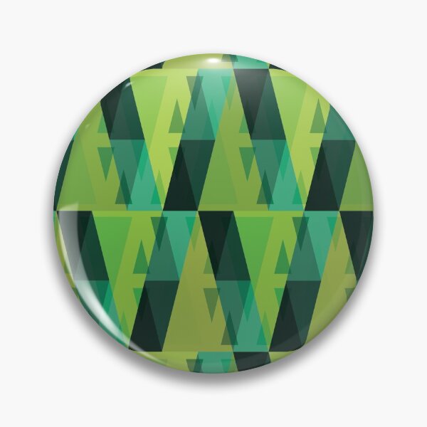 Item preview, Vertical Triangles Pattern – Green designed and sold by RoguePatterns.