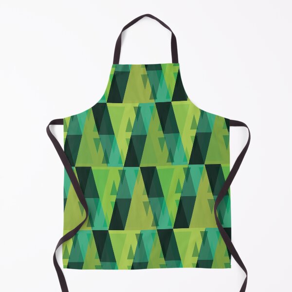 Item preview, Vertical Triangles Pattern – Green designed and sold by RoguePatterns.