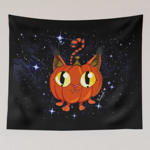 Item preview, Pumpcat - 1/2 cat, 1/2 pumpkin designed and sold by Schrödingers Box.