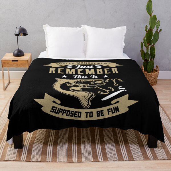 Item preview, Funny Fishing Gift - Angler Management - Just Remember This Is Supposed To be Fun designed and sold by designsnmore.