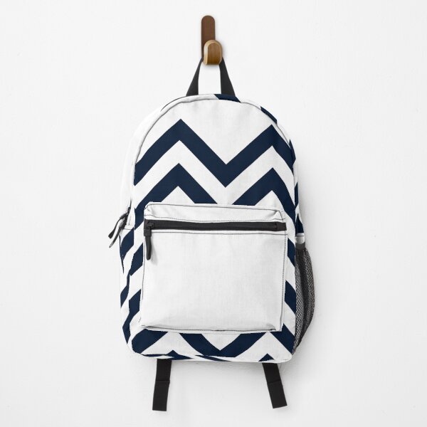 Item preview, Patrón de concepto de Chevron azul marino y blanco designed and sold by likebakerdo.
