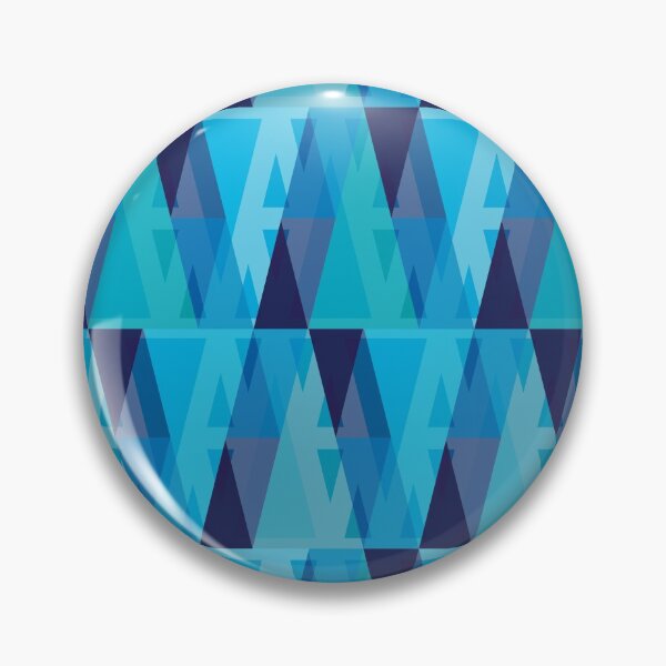 Item preview, Vertical Triangles Pattern – Blue designed and sold by RoguePatterns.