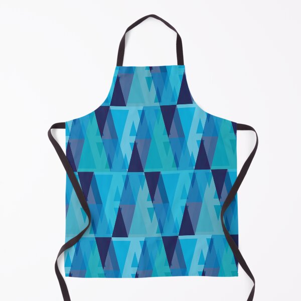 Item preview, Vertical Triangles Pattern – Blue designed and sold by RoguePatterns.