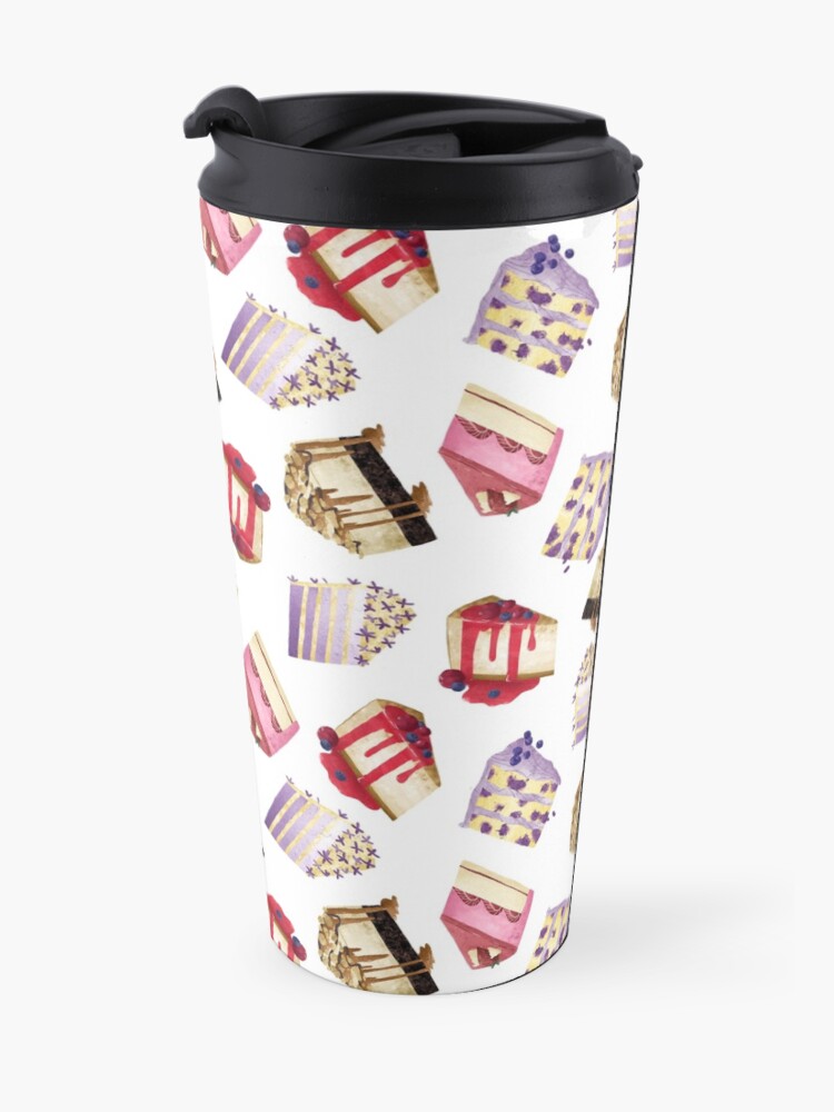 Alternate view of Cake Pattern Travel Mug