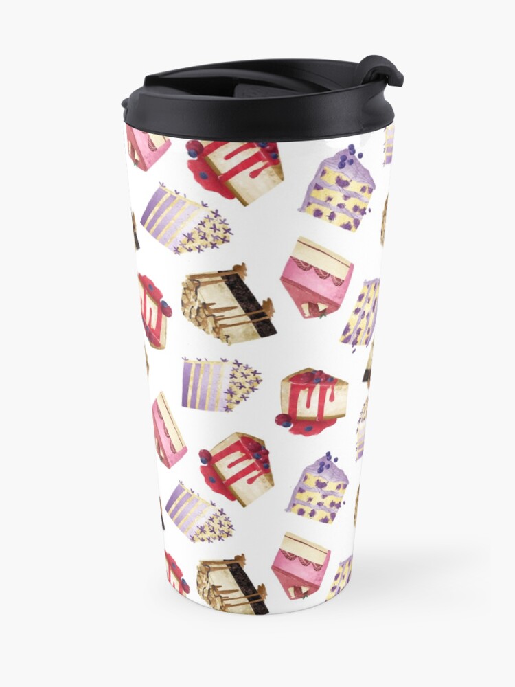 Alternate view of Cake Pattern Travel Mug