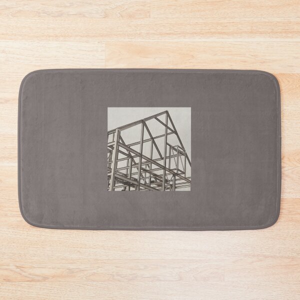 Item preview, Steel frame building structure against a grey stormy sky designed and sold by Emma  Amies.