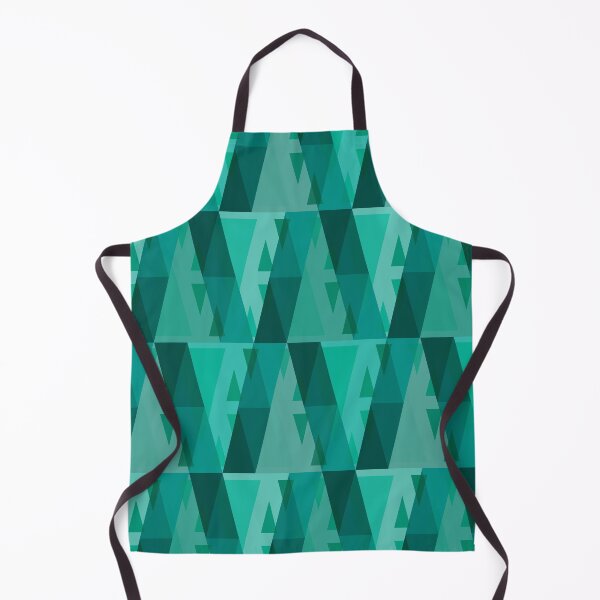 Item preview, Vertical Triangles Pattern – Teal designed and sold by RoguePatterns.